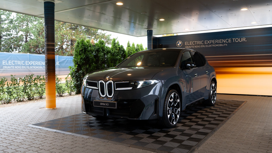 Slovenská premiéra BMW iX3 (27.-29. 9. 2025)